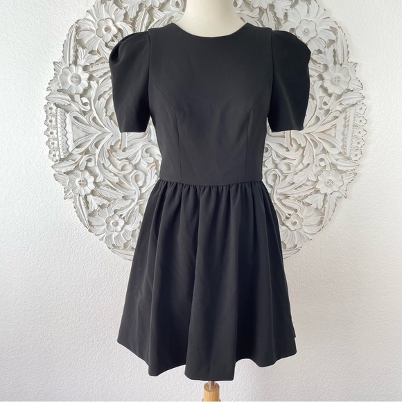 {Black Halo} Booker Bow-Back Short Sleeve Dress, Size 2, NWT - Picture 2 of 11